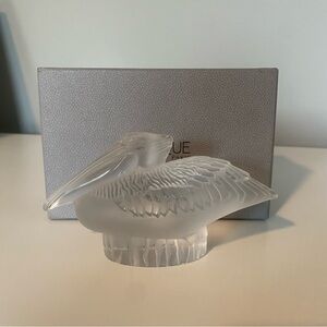 Lalique Pelican Statue